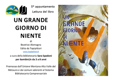 5 appuntamento  Video Lettura Un giorno di niente